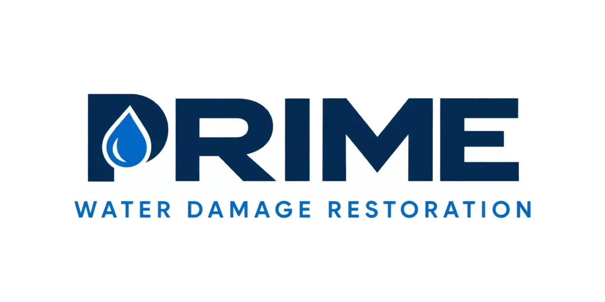 Prime Water Damage Restoration Logo